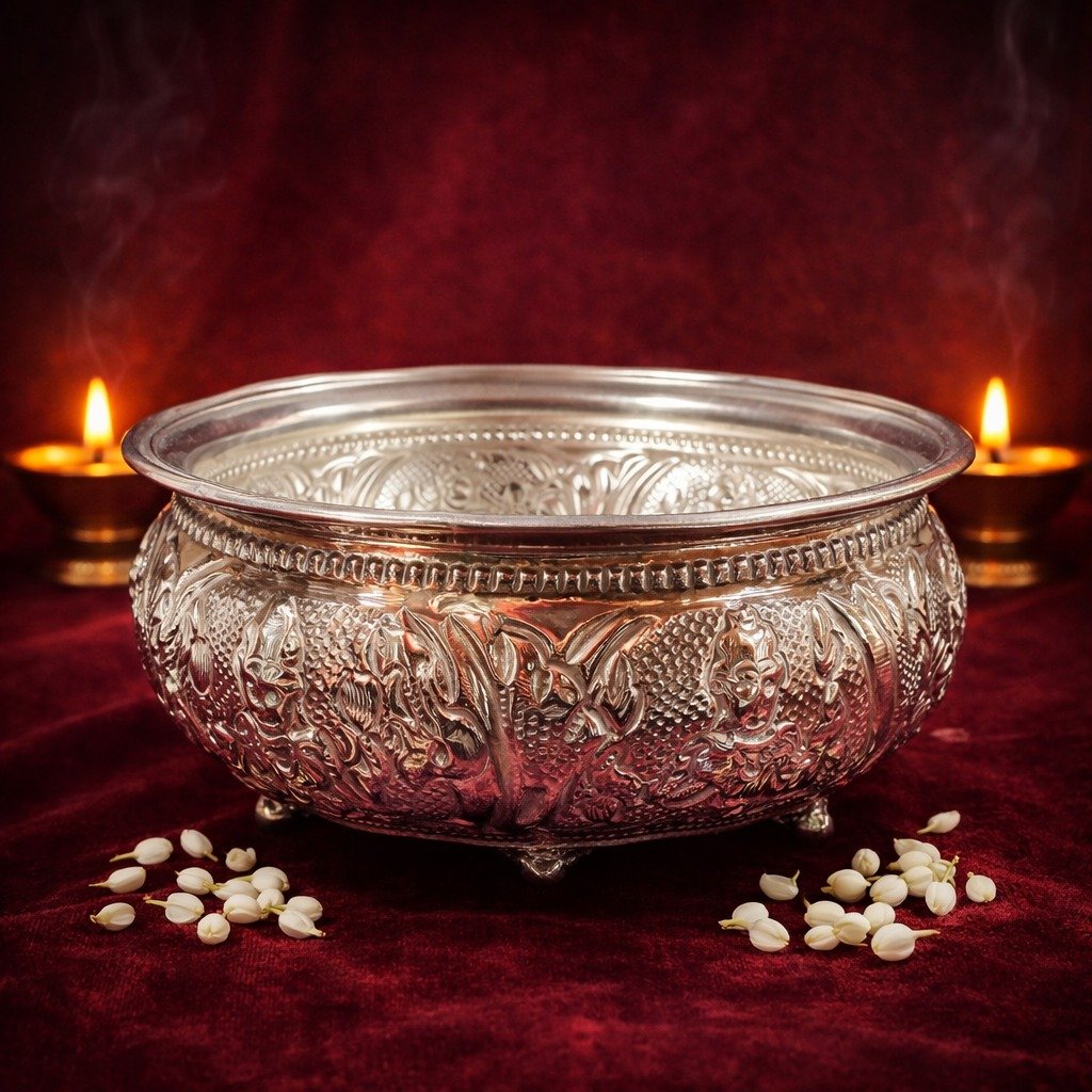 Brass Ganesh Idol - 3 inch